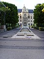 Autre vue du Sud, jardin des Halles