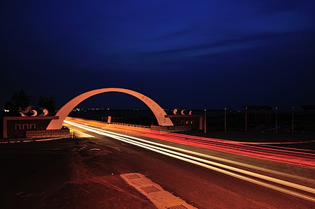 跨海大橋夜景