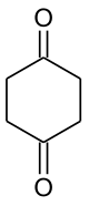 Strukturformel von 1,4-Cyclohexandion