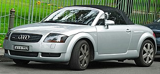 Vooropgekikkerde Audi TT roadster