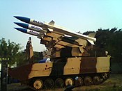 Akash missile's warhead, propellants and its launchers on Ajeya and Sarath