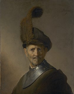 Rembrandt, Old Man in Military Costume
