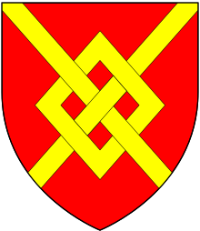Arms of Audley Family, who held the Redcastle