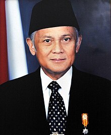 Habibie in 1998