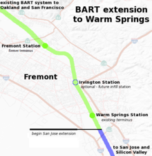 Warm Springs Extension open