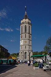 Stadtkirche Balingen, 62 Meter Höhe