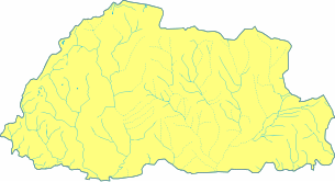 Пустая карта Бутана .svg