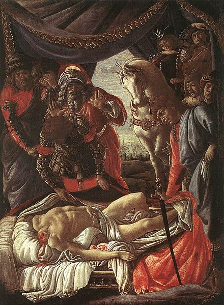 РОЖДЕНИЕ ВЕНЕРЫ 440px-Botticelli_-_Descoberta_do_corpo_de_Holofernes