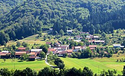 pogled na Brezovicu pri Borovnici