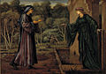 Edward Burne-Jones, El pelegrí a la porta de l'ociositat, 1884.