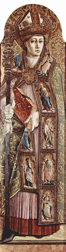 Sant'Emidio in un dipinto di Carlo Crivelli