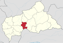Prefettura di Kémo – Localizzazione