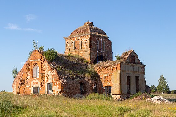 85. Покровская церковь в Симаково, Новомосковский район, Тульская область Автор — Nartin r