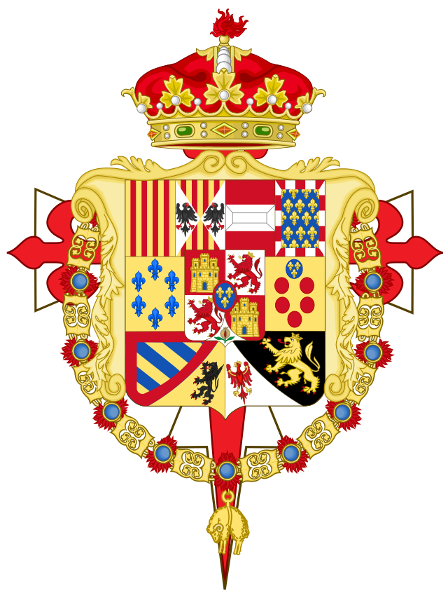 Description de l'image Coat of Arms of Francisco de Paula, Infante of Spain.svg.