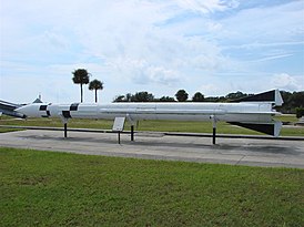 Ракета «Корпорэл» армейского подчинения на Мысе Канаверал, Флорида.
