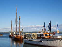 Hamnen i Dierhagen.