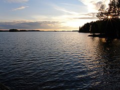 Lac Vanajavesi.