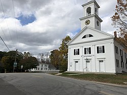 Francestown Meetinghouse in the village center