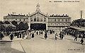 Amiens station, at the beginning of the 20th century, and thus before its rebuilding by Auguste Perret.