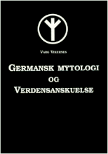 Algiz-Rune (Lebensrune) auf einem Buch des norwegischen Autors Varg Vikernes - Veröffentlichung von 2000