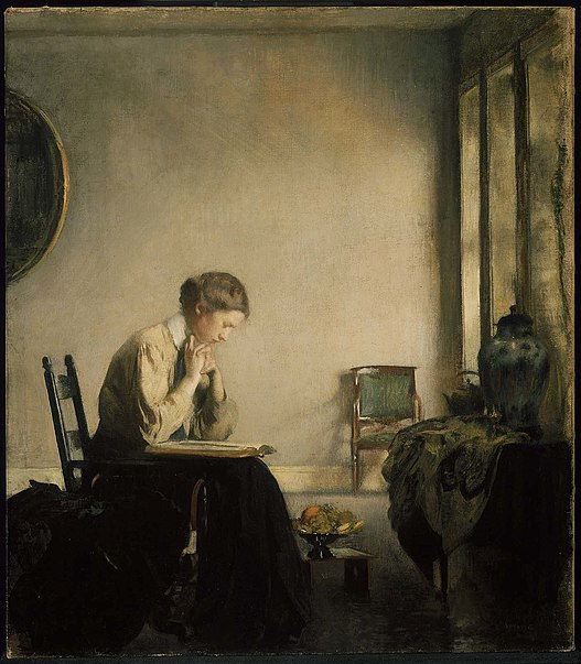 File:Girl Reading 1909 r edmund tarbell.jpg