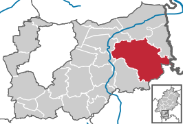Kaart van Groß-Umstadt