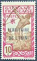 Overgestempelde postzegel van 10 cent (1932)