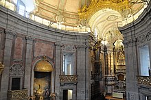 Clerigos Church interior, Porto Interior of Clerigos Church in 2015 (26).JPG