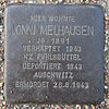 Stolperstein für Jonni Melhausen