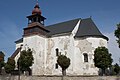 Large romanesque church in Kameňany