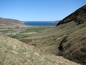 Blick auf den Kollafjörður