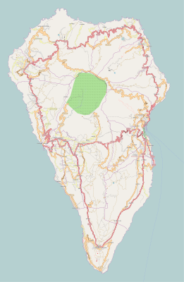 Location map La Palma