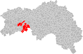 Localisation de Communauté de communes du Pays fertois