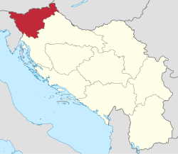 Location of Drava Banovina