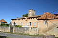 Château de la Corrée parc, dépendance, mur de clôture, mur de soutènement, portail, bassin, réservoir, fontaine, fabrique de jardin, installation hydraulique, décor intérieur