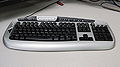 A computer keyboard