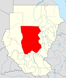 Карта Судана Kurdufan.png