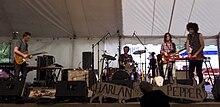 The Midway State performing at the 2011 Hillside Festival
