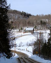Quebec Route 315 through Blanche, Mulgrave-et-Derry