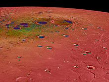 False-color map showing the maximum temperatures of the north polar region PIA19247-Mercury-NPolarRegion-Messenger20150316.jpg