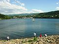 Pêcheurs au bord du lac