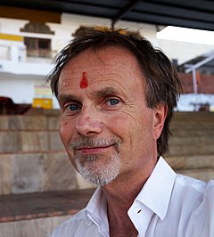 Per J Andersson på besök i Pushkar i indiska Rajasthan under ett inhopp som reseledare.