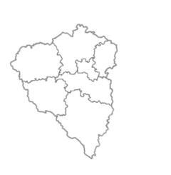 Mapa lokalizacyjna kraju pilzneńskiego