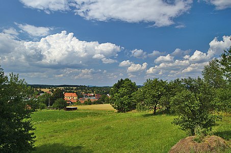 Horní Štěpánov : vue générale.