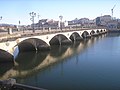 Ponte co barrio do Burgo ao fondo