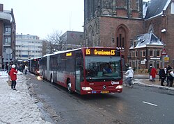 Lijn 65 op de Grote Markt