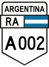 Ruta Nacional A002