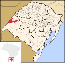 Itaqui – Mappa