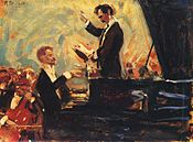 Sterl: Klavierkonzert (1910) met Alexander Skrjabin (links)