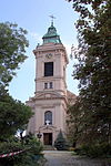 Turm der evangelischen Kirche Rust